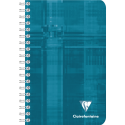 Clairefontaine Wirebound Small Notebook Plain Ruling, 110x170/ Pc.