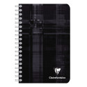 Clairefontaine Wirebound Small Notebook Plain Ruling, 110x170/ Pc.