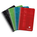 Clairefontaine Wirebound Small Notebook Plain Ruling, 110x170/ Pc.