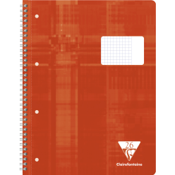 Cahier reliure intégrale...