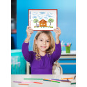 Whiteboard Staplebound Notebook Seyes 170x220/ Pc.
