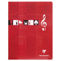 Clairefontaine Music and Song Staplebound Notebook 170x220 +Lines/ Pc.