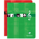 Clairefontaine Music and Song Staplebound Notebook 170x220 +5x5/ Pc.