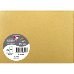110X155 fold.Pollen card/5s...
