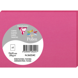 Sachet de 5 cartes simples...