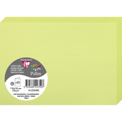 Paquet de 25 cartes pliées...