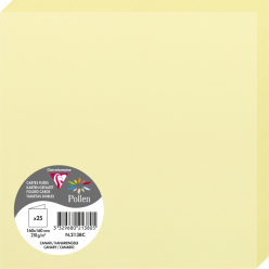 Paquet de 25 cartes pliées...