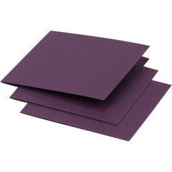 Paquet de 25 cartes pliées...