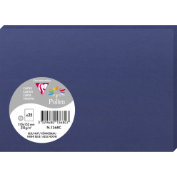 Paquet de 25 cartes simples...