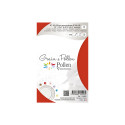 Paquet de 5 cartes simples Grain de Pollen 82x128mm 210g/m2/ Pce