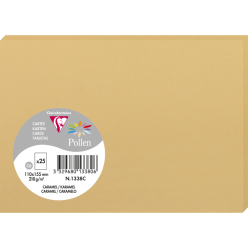 Paquet de 25 cartes simples...