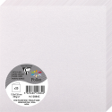 Paquet de 25 cartes pliées Pollen 135x135mm 210g/m2/ Pce