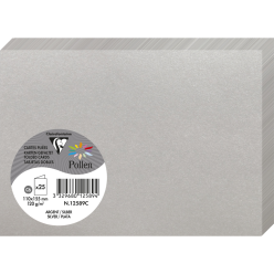 Paquet de 25 cartes pliées...