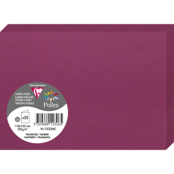 Paquet de 25 cartes pliées...