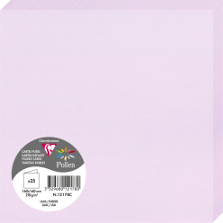 Paquet de 25 cartes pliées...