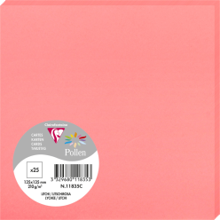 Paquet de 25 cartes simples...