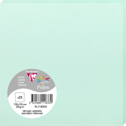 Paquet de 25 cartes simples...