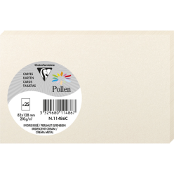 Paquet de 25 cartes simples...