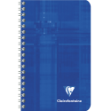 Clairefontaine Wirebound Small Notebook Plain Ruling, 75x120/ Pc.