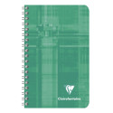 Clairefontaine Wirebound Small Notebook Plain Ruling, 75x120/ Pc.