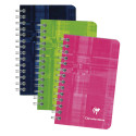 Clairefontaine Wirebound Small Notebook Plain Ruling, 75x120/ Pc.