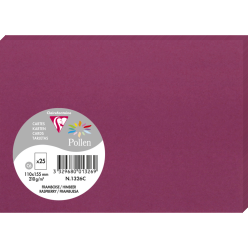 Paquet de 25 cartes simples...