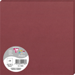 Paquet de 25 cartes simples...