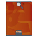 Clairefontaine Laminated Stapled Notebook Varnished UV, Seyes, Ligne 8000, 24x32cm, 48 Sheets, 90g/ Pc.