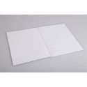 Cahier Travaux Pratiques Écriture piqué 8000 CARTE 17x22 cm 32 pages double ligne 4 mm + interligne verticale/uni 90 g/ Pce