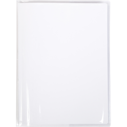 Schriftomslag Crista-l Luxe 24x32 nocolor/ St.