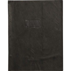 Schriftomsl.Lederpri-nt 24x32 20µ zwart/ St.