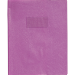 Schriftomsl. Lederpr-int 17x22 20µ paars/ St.