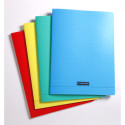 Clairefontaine Polypro Stapled Notebook, Squared, Ligne 8000, 24x32cm, 48 Sheets, 90g/ Pc.