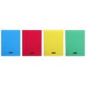 Clairefontaine Polypro Stapled Notebook, Seyes, Ligne 8000, 24x32cm, 48 Sheets, 90g/ Pc.