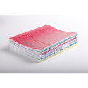 Clairefontaine Polypro Stapled Notebook, Seyes, Ligne 8000, 24x32cm, 48 Sheets, 90g/ Pc.