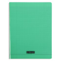 Clairefontaine Polypro Stapled Notebook, Seyes, Ligne 8000, 24x32cm, 48 Sheets, 90g/ Pc.