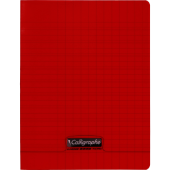 Cahier d'écriture piqué...