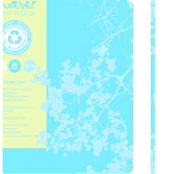 Cahier piqué FOREVER 17x22...