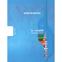 Clairefontaine Stapledbound Drawing Book, 17x22/ Pc.