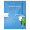 Cahier Travaux Pratiques piqué 7000 17x22 cm 64 pages grands carreaux 70 g + uni 90 g/ Pce