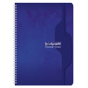 Clairefontaine Wirebound Notebook, Ligne 7000, A4, 50 Sheets, Seyes, 70g/ Pc.