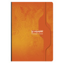 Clairefontaine Stapled Soft Cover Notebook, Ligne 7000, A4, 144 Sheets, Seyes, 70g/ Pc.