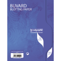 Buvard 7000 16x21 cm 10 feuilles uni 100 g teinte blanche/ Pce