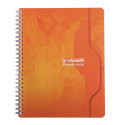 Clairefontaine Wirebound Notebook, Ligne 7000, 17x22cm, 90 Sheets, Squared, 70g/ Pc.