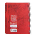 Clairefontaine Wirebound Notebook, Ligne 7000, 17x22cm, 90 Sheets, Squared, 70g/ Pc.