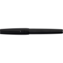 Stylo, en métal précieux noir mat, plume EF/ Pce
