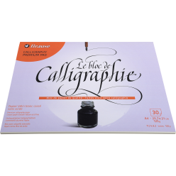 Bloc de calligraphie A4/ Pce