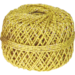 Plat.10 pelot fil métallisé...