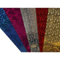 Carte hollographique, sachet de 10F ass (5 coul), 35x50cm, 195g/m2/ Pc.