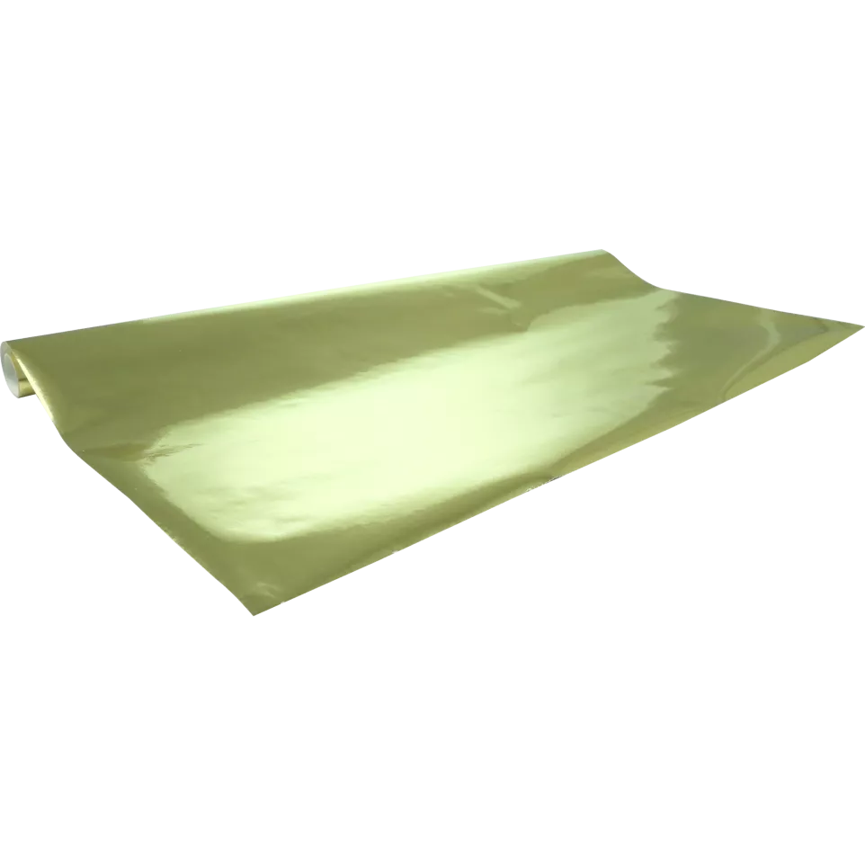 Metallic 1 zijde 2x0,70m 10rl goud-/ St.